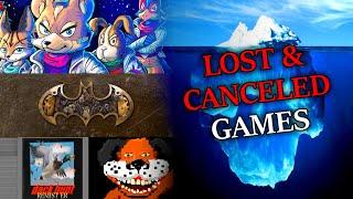 The Lost and Canceled Video Games Iceberg: Explained