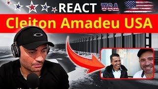  Cleiton Amadeu USA - React - Como ele atravessou a fronteira do México para os EUA sem Coiote