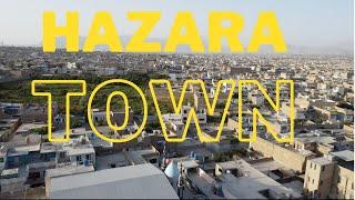 Drone view Hazara Town Quetta Pakistan