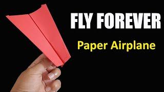 How to fold a paper airplane to fly forever | EASY Paper Airplanes