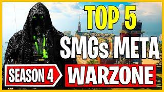 TOP 5 SMGs META MAIS FORTES DO WARZONE NA SEASON 4! MELHORES ARMAS WARZONE