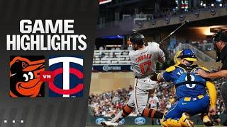 Orioles vs. Twins Game Highlights (9/27/24) | MLB Highlights