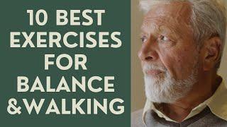 Seniors: 10 best exercises to Improve Balance and Walking