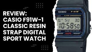 Review: Casio F91W-1 Classic Resin Strap Digital Sport Watch