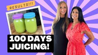 She Drank ONLY JUICES For 100 Days & Had MASSIVE RESULTS (parasites released, weight loss & more!)