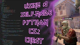 Using a self-made Python CS2 Cheat