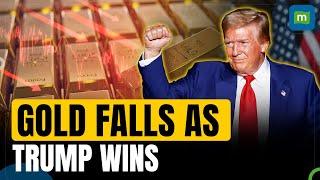 US Election 2024: Gold Prices Plunge as Trump Wins! Is More Downside Ahead?