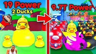 ROBLOX SHINCHAN Hired 1 Million Ducks CLONES in DUCK ARMY with CHOP