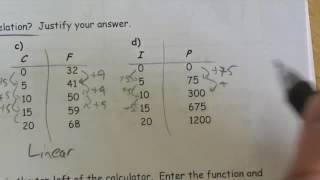 Properties of Linear Relations - Lesson