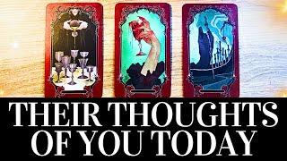 PICK A CARD  Their THOUGHTS Of YOU Today  What Is On Their Mind? ️ Love Tarot Reading Soulmate