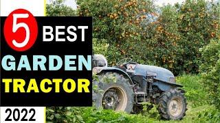 Best Garden Tractor 2022  Top 5 Best Budget Garden Tractor Reviews