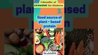 7 Benefits of EDAMAME for Diabetes #diabetes #diabetic #health #healthdsl