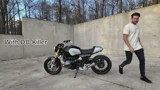 BMW R12 Unit Garage Short Exhaust Sound