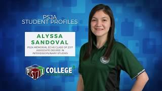 PSJA Student Profiles: Alyssa Sandoval