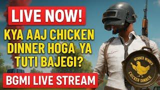 LIVE NOW! Kya Aaj Chicken Dinner Hoga ya Tuti Bajegi? | BGMI Live Stream | Intense Clutches
