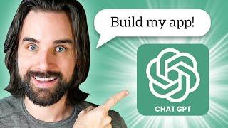 How to Build a FULL App With ChatGPT in 20 minutes!