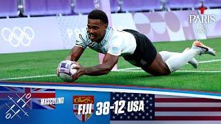 Highlights Rugby: Fiji vs USA 38-12 | Juegos Olímpicos París 2024 | Telemundo Deportes