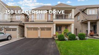 150 Leadership Drive, Brampton | Cinematic Real Estate Video Tour | SkySight.ca