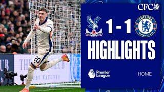 Crystal Palace vs Chelsea 1-1 Highlights Goals - Premier League 24/25