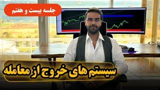 سیستم های خروج از معامله - جلسه بیست و هفتم - fenefx