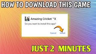 OMG  New Cricket Game Amazing cricket x DOWNLOAD LINK + FULL REVIEW | Game Changer 5 | RC24 | Gc5 |