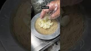 Turkish kunafa Making | Kunafa recipe | kunafa