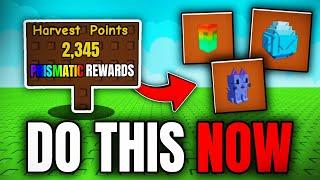 FASTEST METHOD To FARM HARVEST POINTS! (Grow a Garden)