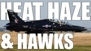 Hawk T2's at RAF Valley | On Two Different Runways! | Difficult Filming Conditions Through Heat Haze