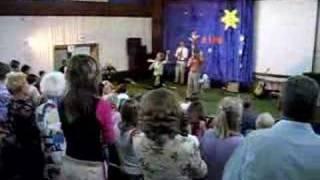 Barbi & Terry Franklin at Church in Ukraine