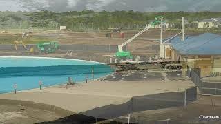 Crystal Lagoon  TIME LAPSE  CONSTRUCTION