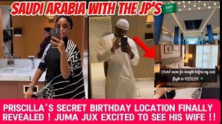 PRISCILLA'S SECRET BIRTHDAY LOCATION FINALLY REVEALED! JUMA JUX EXCITED TO SEE HIS WIFE !!