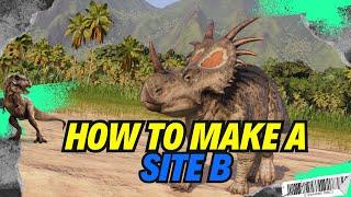 How to make a Site B map! (Jurassic World Evolution 2)