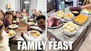 MAKING THE MOST DELICIOUS FEAST for THANKSGIVING FAMILY DINNER | PHILLIPS FamBam THANKSGIVING 2022