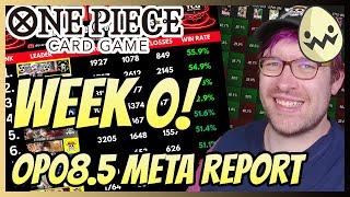 One Piece Card Game: OP08.5 Week 0 Meta Report! Deck Lists, and Rankings!