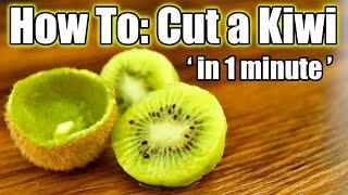 How To Cut a Kiwi