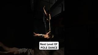 Pole Sports tricks | Insane combo #poledance #fitness #couple #challenge #shorts #calisthenics