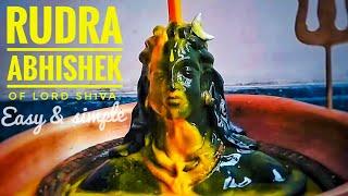 Shiv abhishek vidhi | Rudra abhishek of lord shiva shivratri puja | at home easy and simple