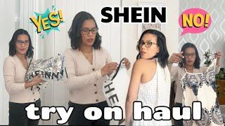 Tagalog: SHEIN PETITE SUMMER CLOTHES TRY ON HAUL | Jenny