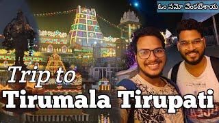 Tirumala tirupati vlog️ | trip to tirumala tirupati | beauty of tirupati | #viralvideo #viralvlogs