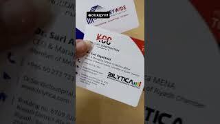 Customized Business Card Printing, UV Printing, High Quality Printing.... by @click2print