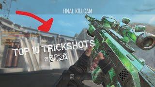 TOP 10 TRICKSHOTS of 2022 w/ REACTIONS! (Trickshotting in 2022)