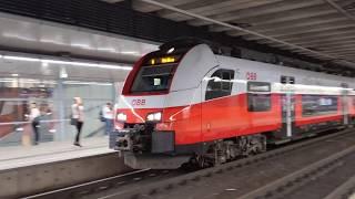 Siemens Desiro ML's (ÖBB 4746 CityJet) am Wiener Hauptbahnhof