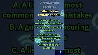 Cybersecurity - Application Security - What is the OWASP Top 10? #TechThrillMatrix