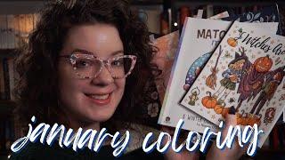 January Coloring Wrap Up | 2025