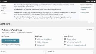Wordpress Dashboard Tour