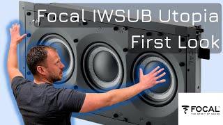 End Game In-Wall Audio | Focal IWSUB Utopia Subwoofer Unboxing & First Look