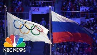 ‘Their Flag Will Not Fly’: WADA Bans Russia From World Sports Events For 4 Years | NBC News