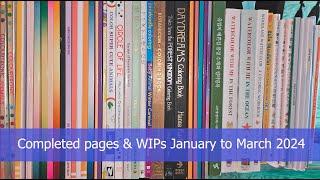 Completed pages March 2024 | Completed pages January 2024 | Completed pages February 2024