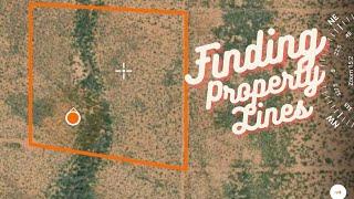 Finding My Property Lines With HuntWise Application. How to find your property lines