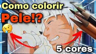 Como colorir pele - Tutorial completo - ANIME [ João Da Art ]